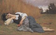 Rest in Harvest (mk26), Adolphe William Bouguereau
